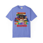 Library Card Required Dachshund Shirt — The Educational Series