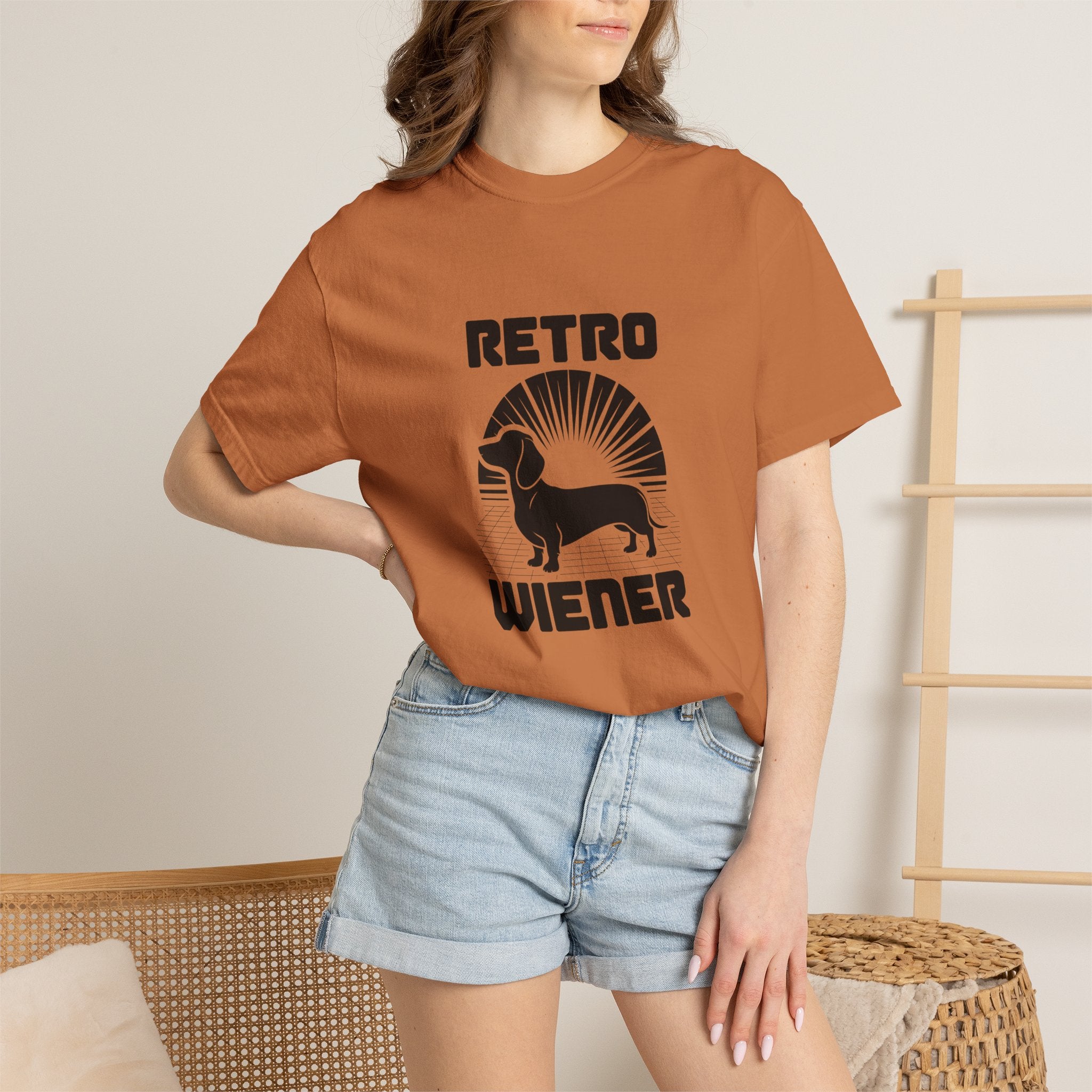 Retro Wiener - Doxie League Tee