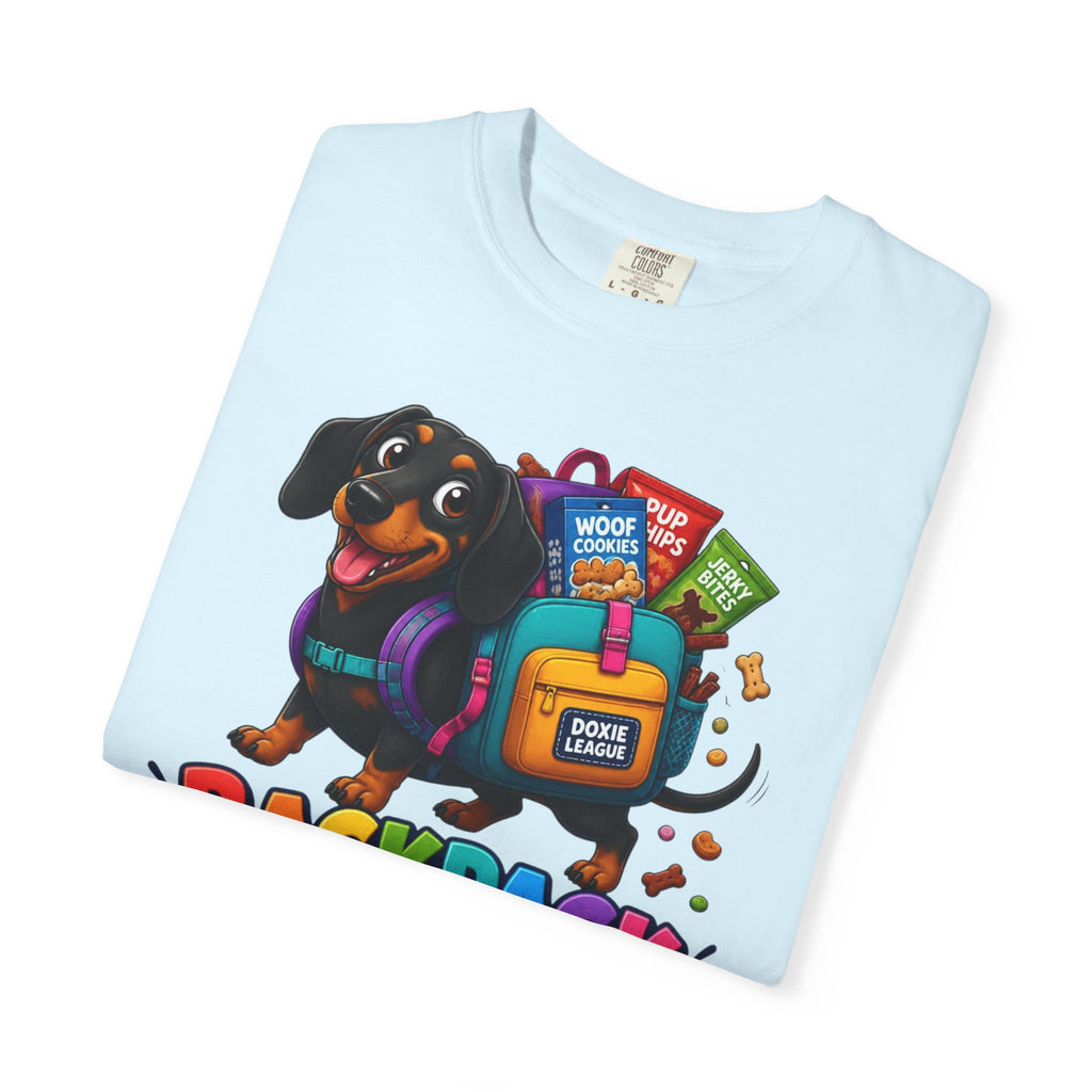 Backpack Full of Snacks Dachshund Shirt — The Educational Series
