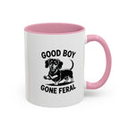 Good Boy Gone Feral — Funny Dachshund Coffee Mug | Doxie League
