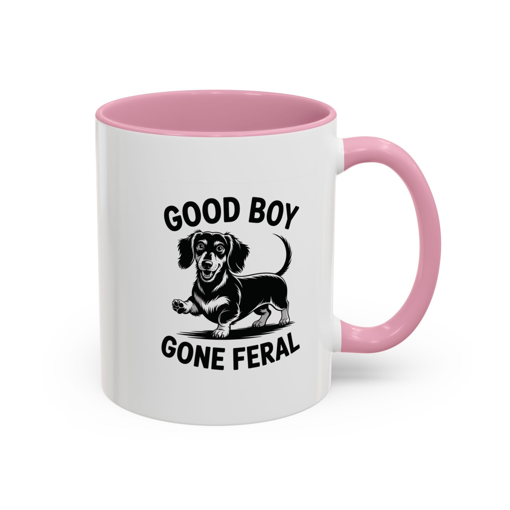Good Boy Gone Feral — Funny Dachshund Coffee Mug | Doxie League