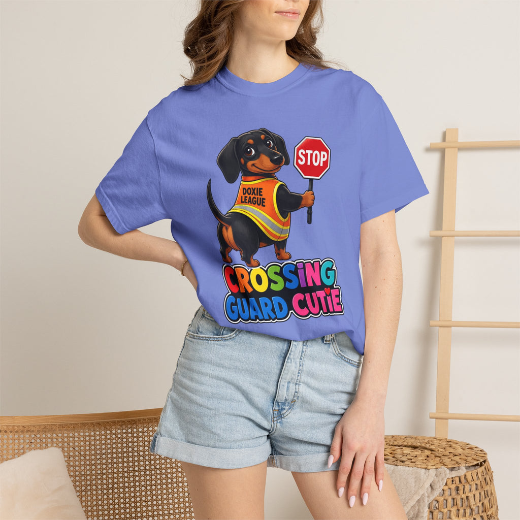 Crossing Guard Cutie Dachshund Shirt — The Educational Series