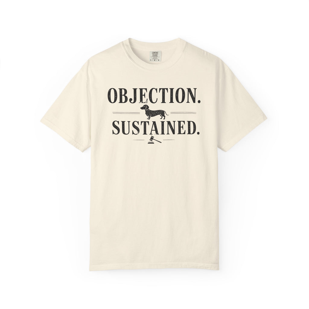 Objection Sustained Dachshund Shirt — The Legal Series