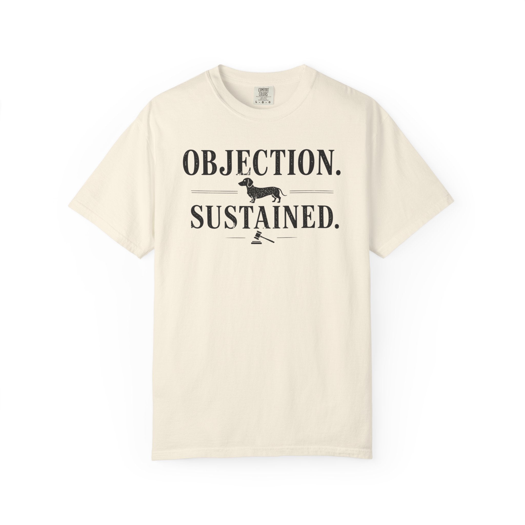 Objection Sustained Dachshund Shirt — The Legal Series