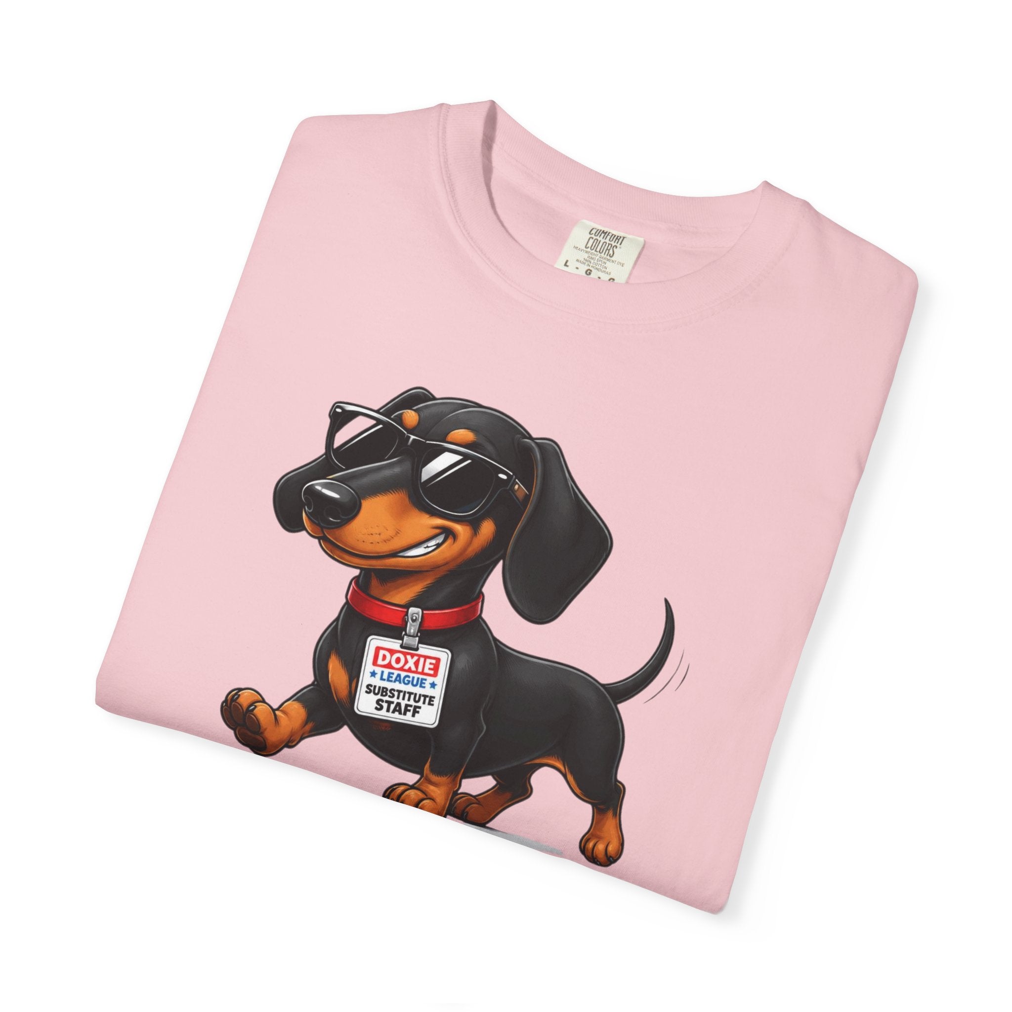 Sub Teacher Energy Dachshund Shirt — The Educational Series