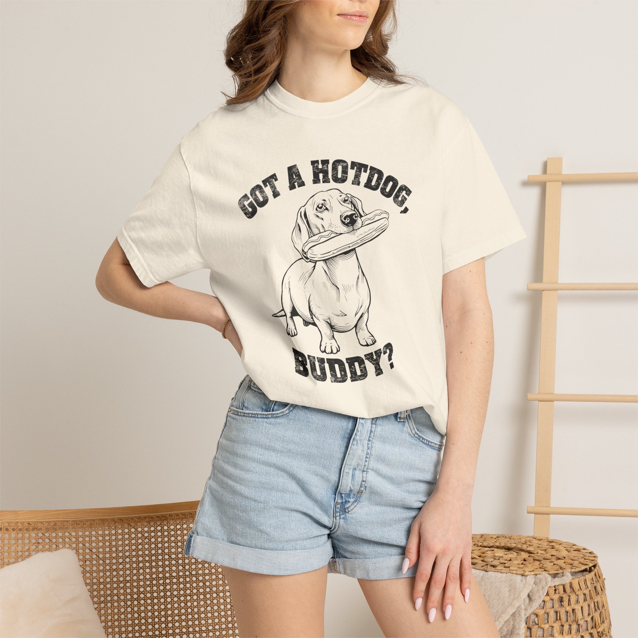 Got A Hotdog Buddy - Doxie League Tee