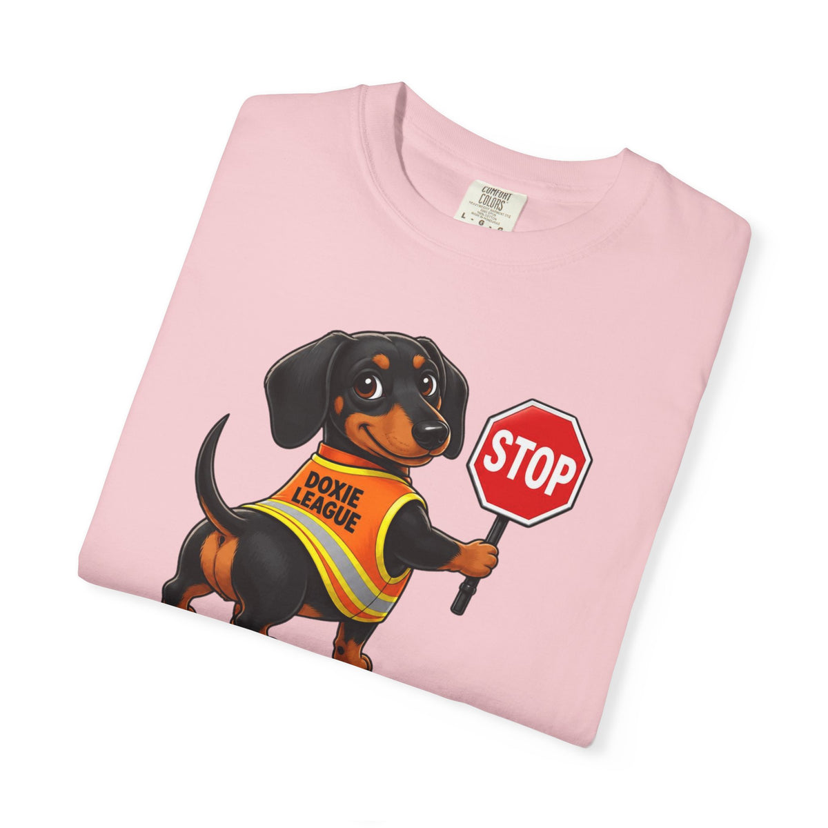 Crossing Guard Cutie Dachshund Shirt — The Educational Series