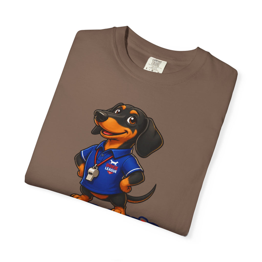 Coach's Whistle Dachshund Shirt — The Educational Series