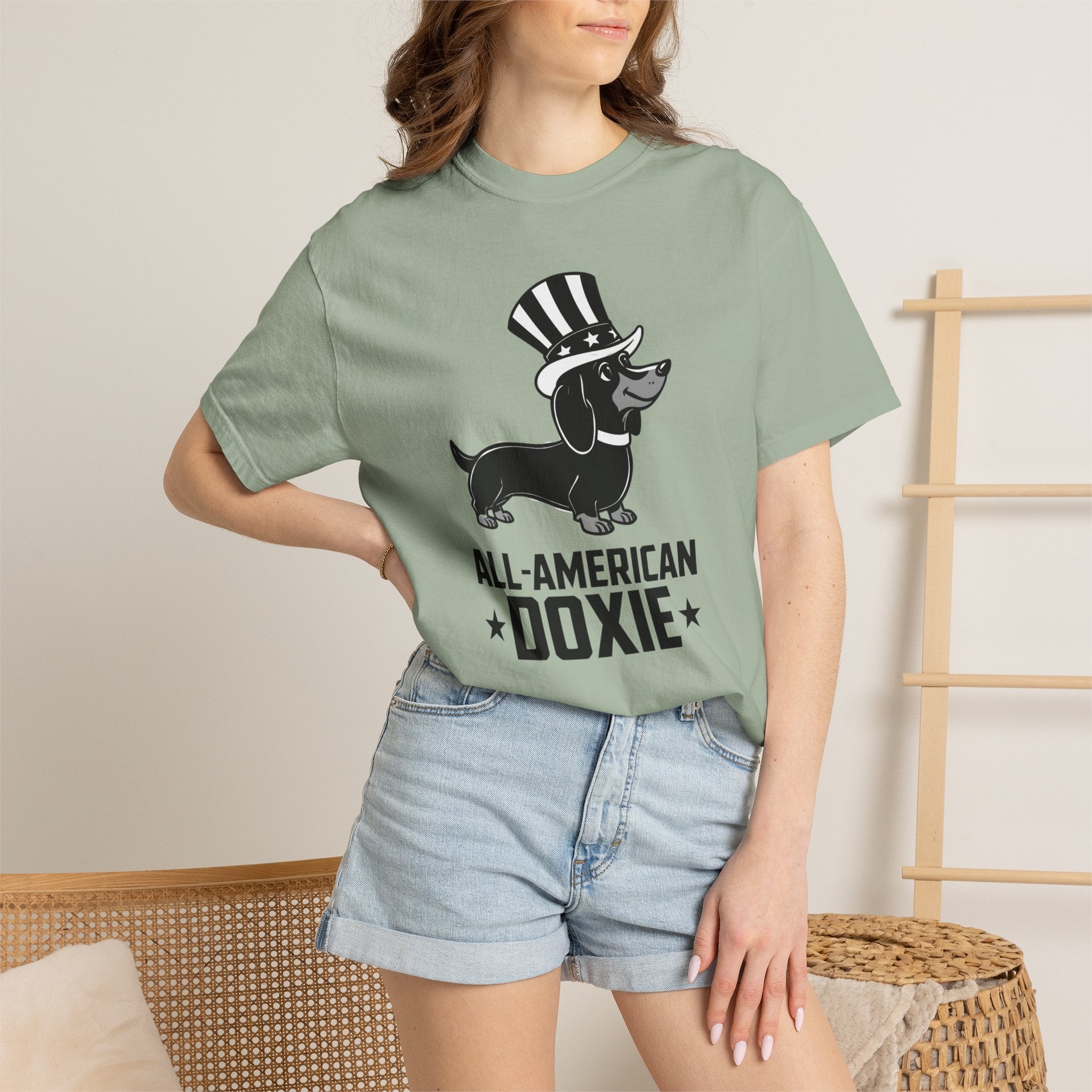 All American - Doxie League Tee