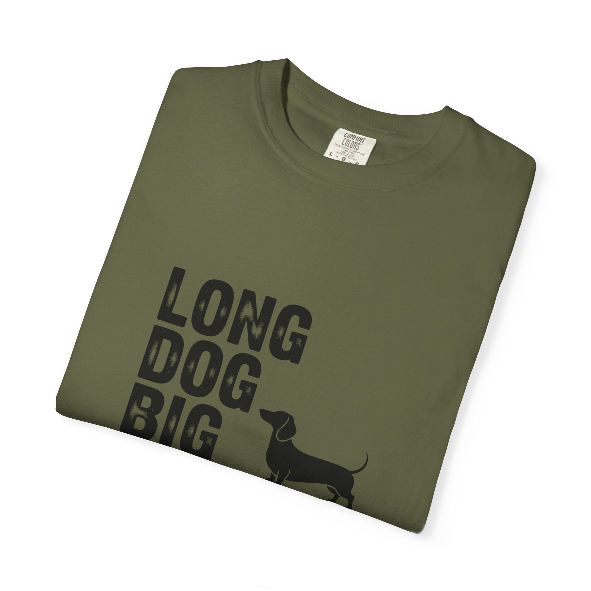 Long Dog Big Attitude - Doxie League Tee