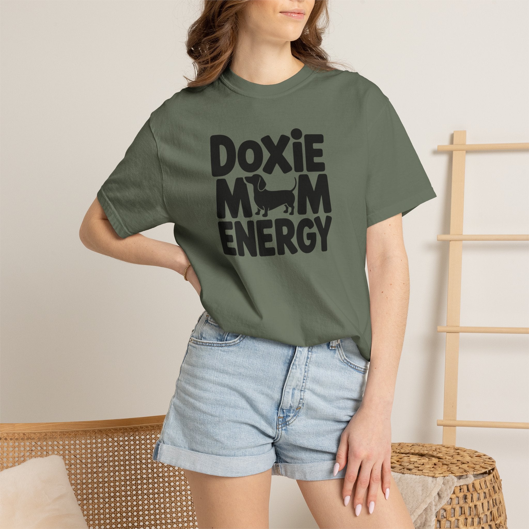 Doxie Mom Energy - Doxie League Tee