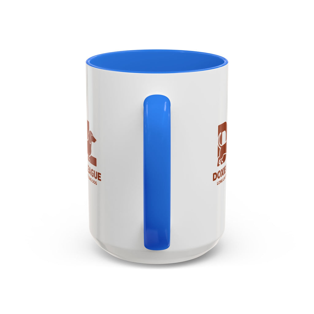 Doxie League Logo Mug — Dachshund Coffee Mug | Long Live The Long Dog