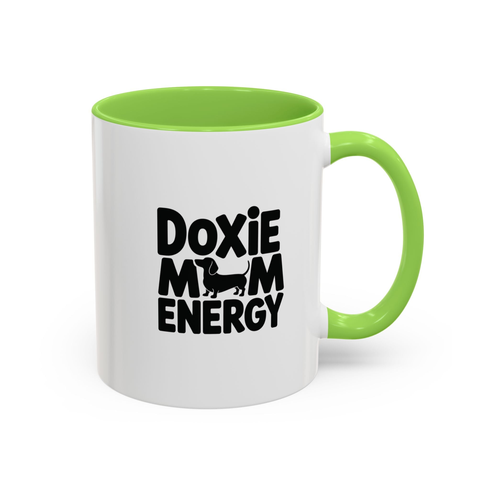 Doxie Mom Energy — Funny Dachshund Coffee Mug | Doxie League