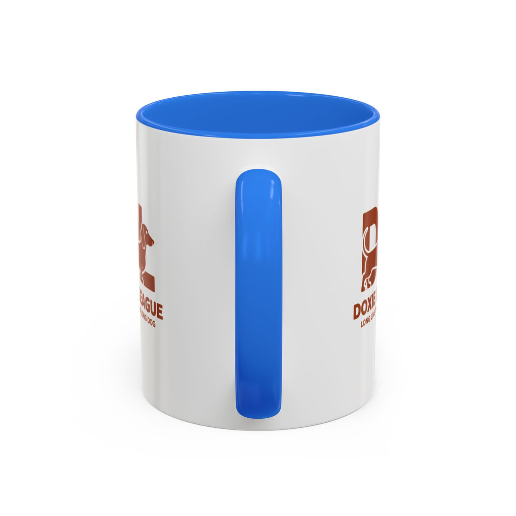 Doxie League Logo Mug — Dachshund Coffee Mug | Long Live The Long Dog