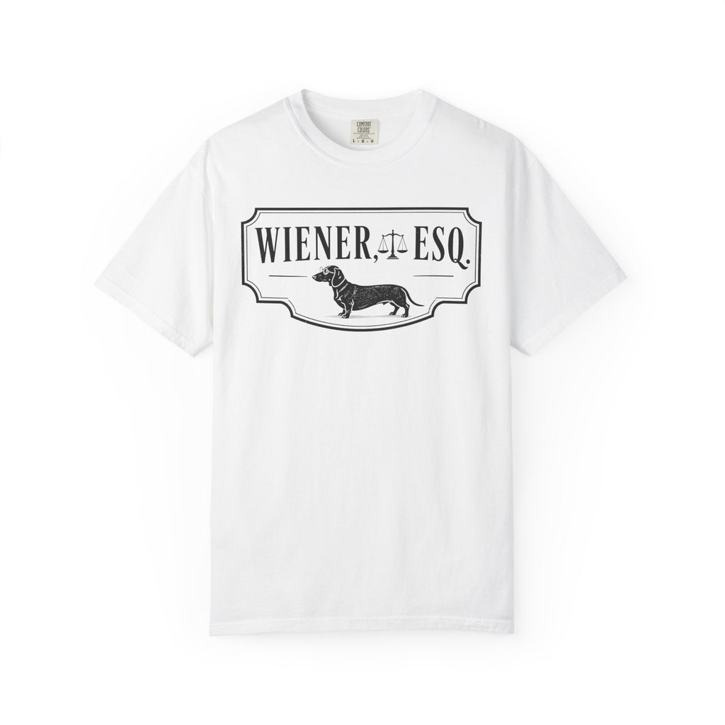 Wiener Esq Dachshund Shirt — The Legal Series