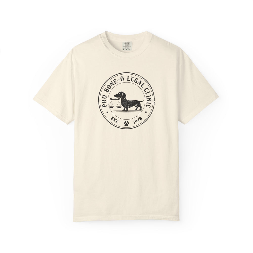 Pro Bone-O Legal Clinic Dachshund Shirt — The Legal Series