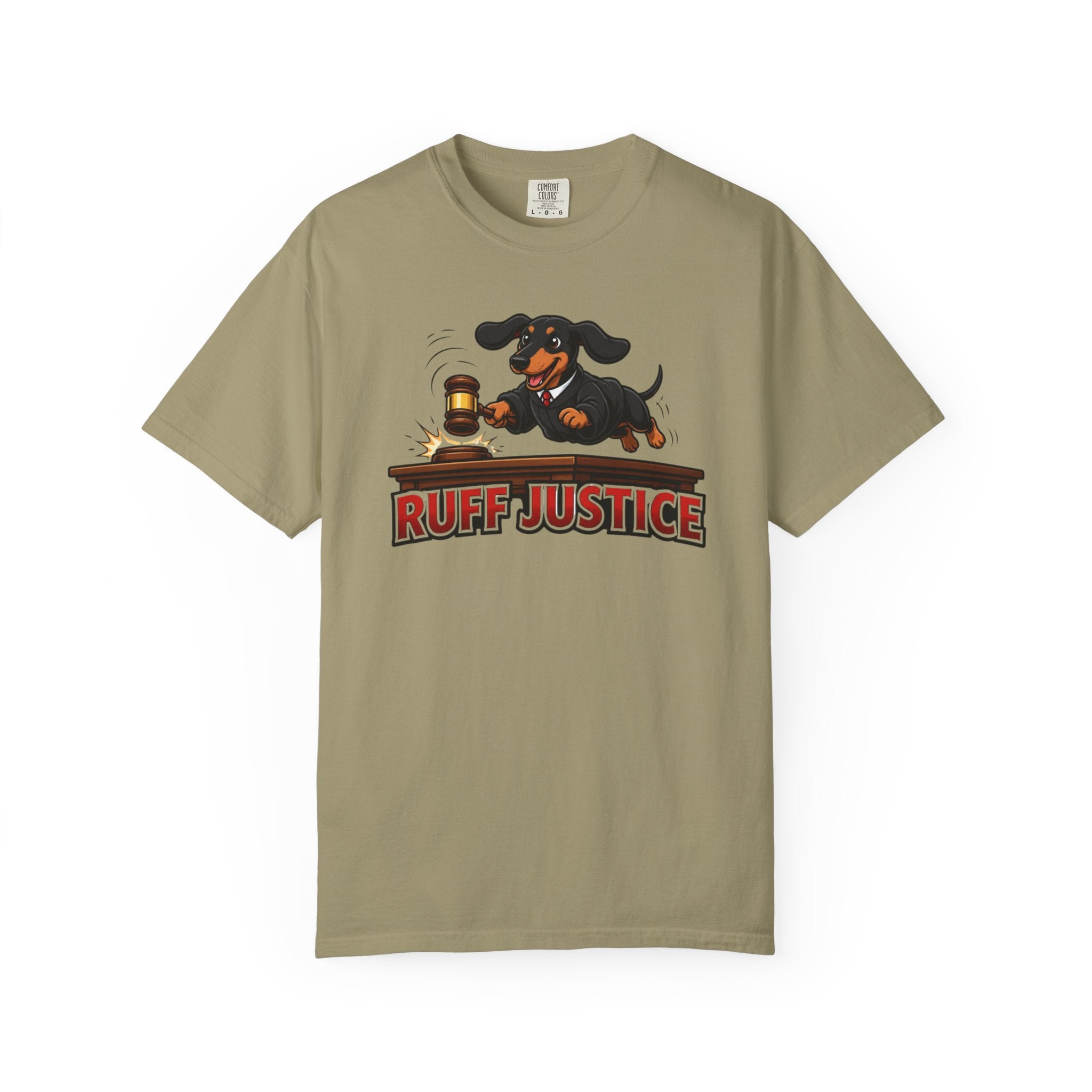 Ruff Justice Dachshund Shirt — The Legal Series