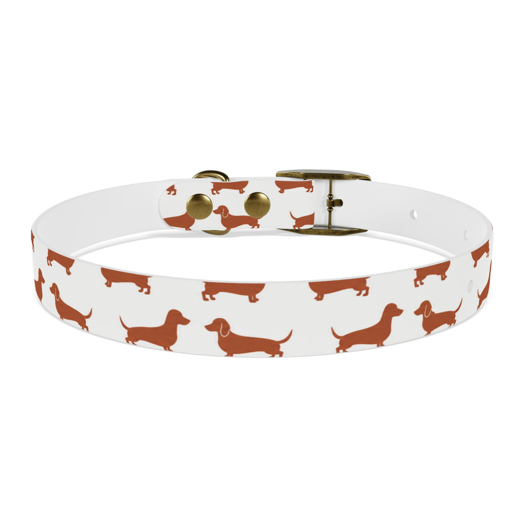 DL Brand Dog Collar — Dachshund Pattern | Doxie League