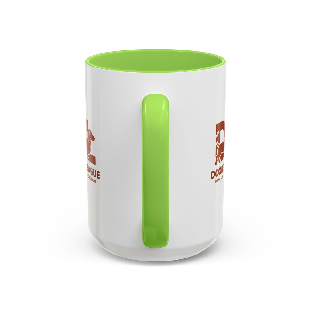 Doxie League Logo Mug — Dachshund Coffee Mug | Long Live The Long Dog
