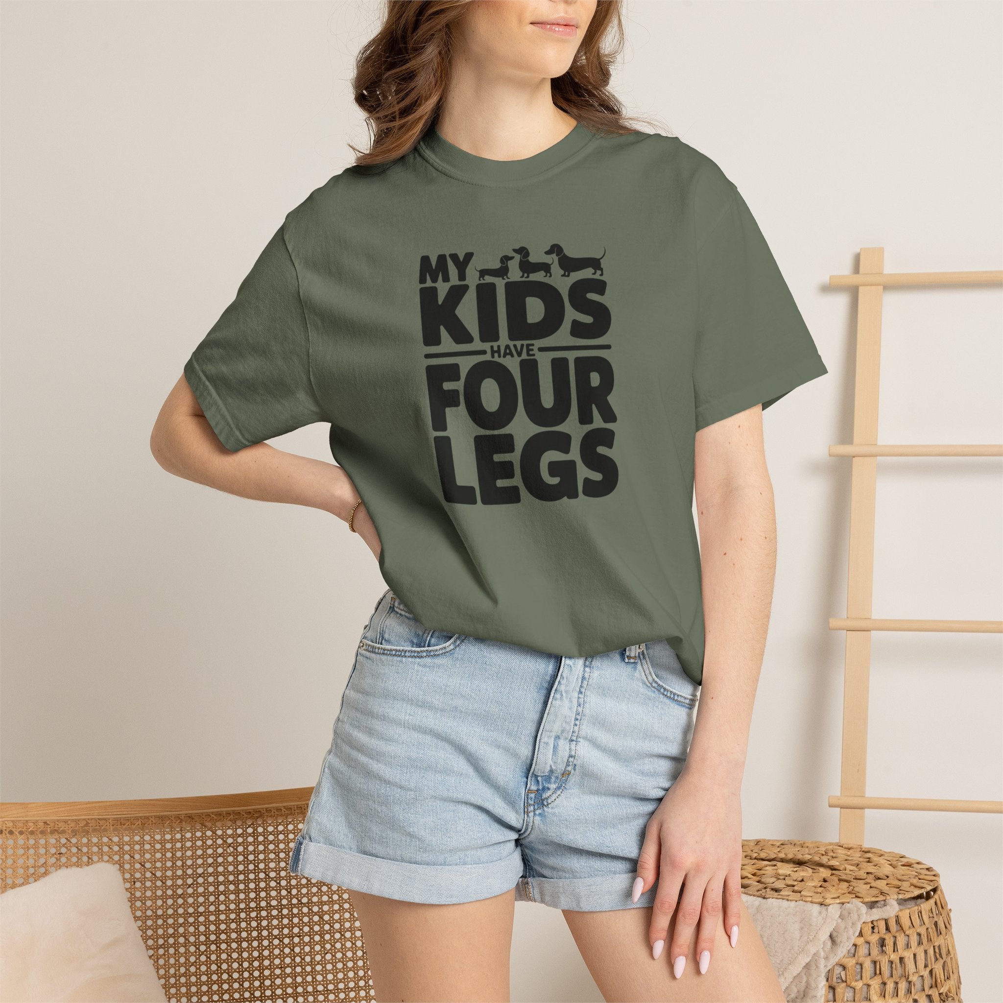 Four Legs - Doxie League Tee