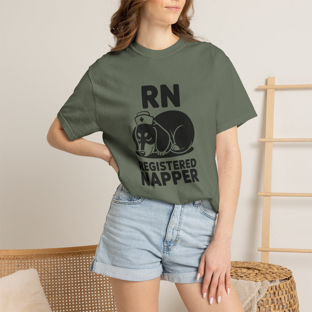 Registered Napper - Doxie League Tee