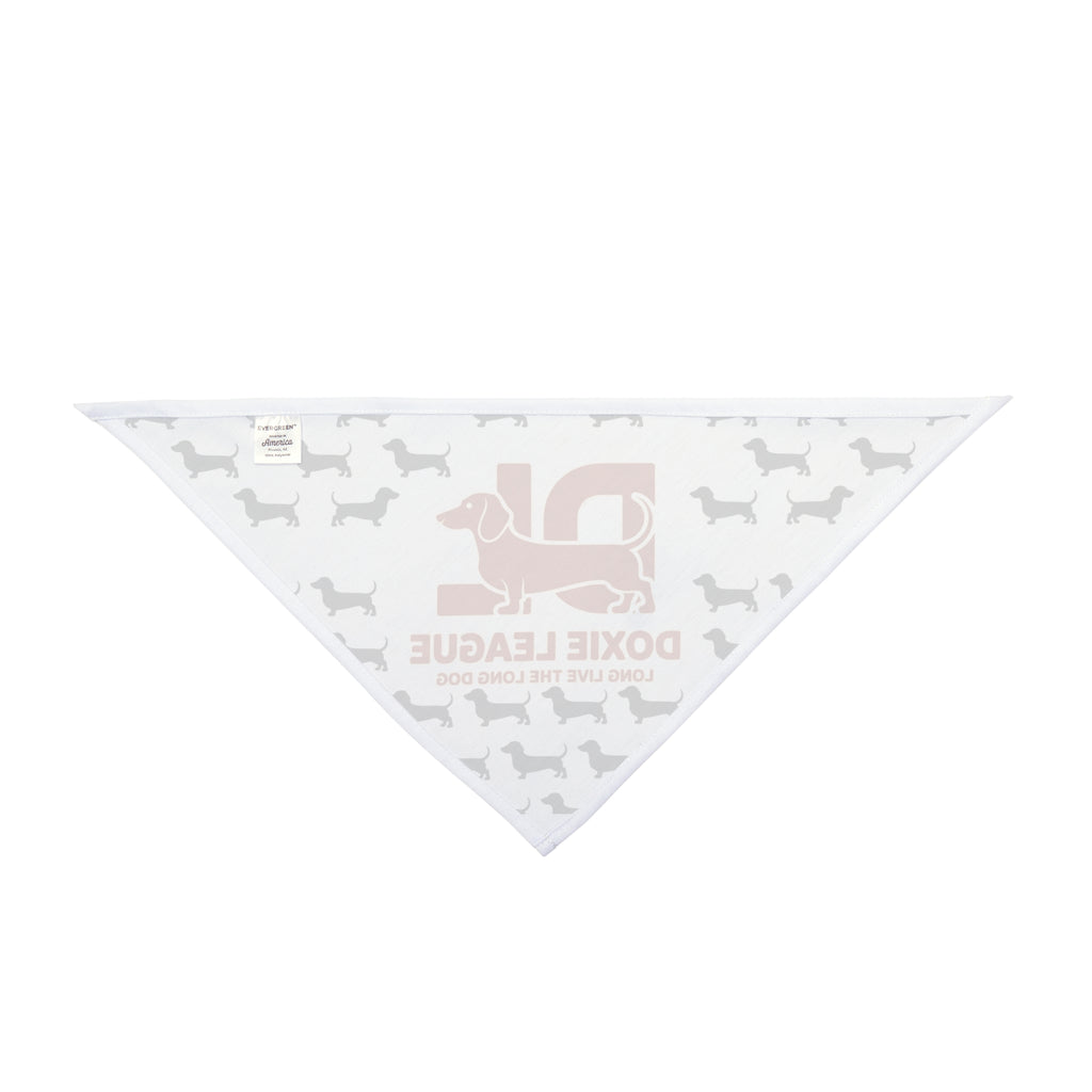 Doxie League Dog Bandana | Dachshund Print |  Long Live the Long Dog