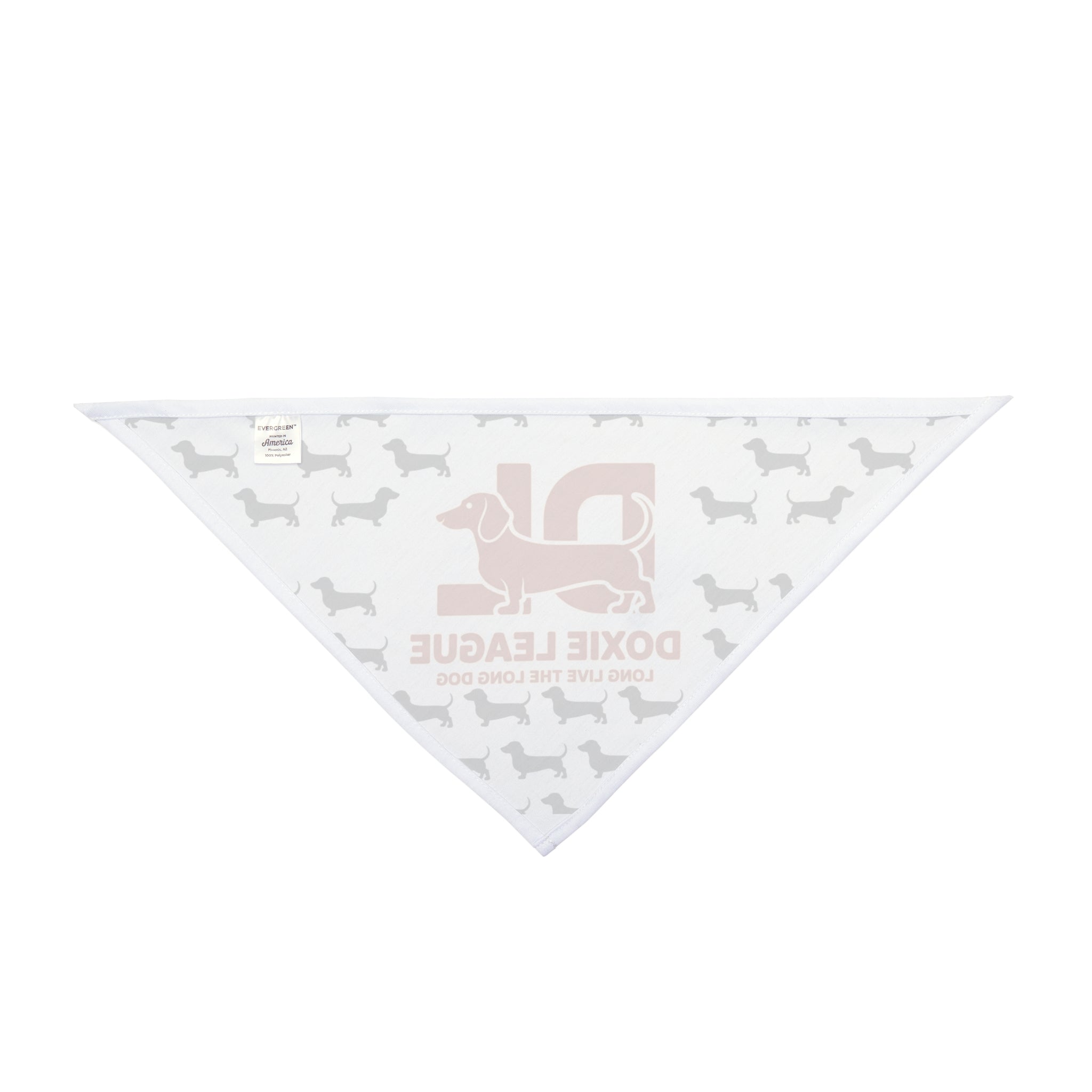 Doxie League Dog Bandana | Dachshund Print |  Long Live the Long Dog