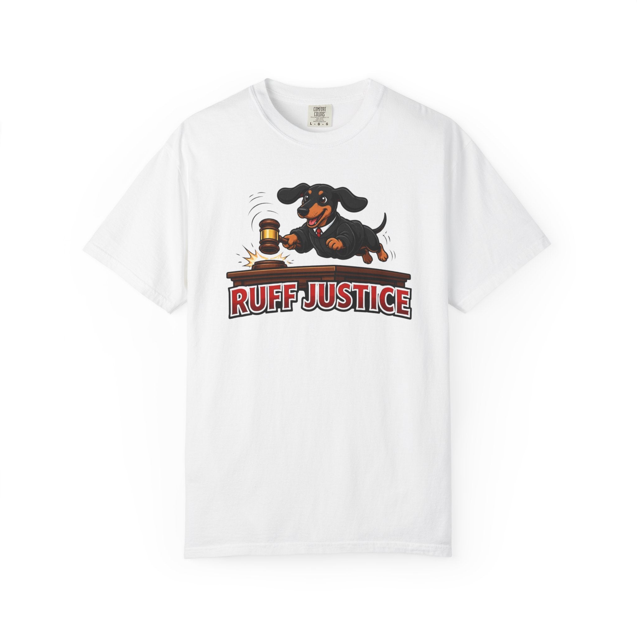 Ruff Justice Dachshund Shirt — The Legal Series