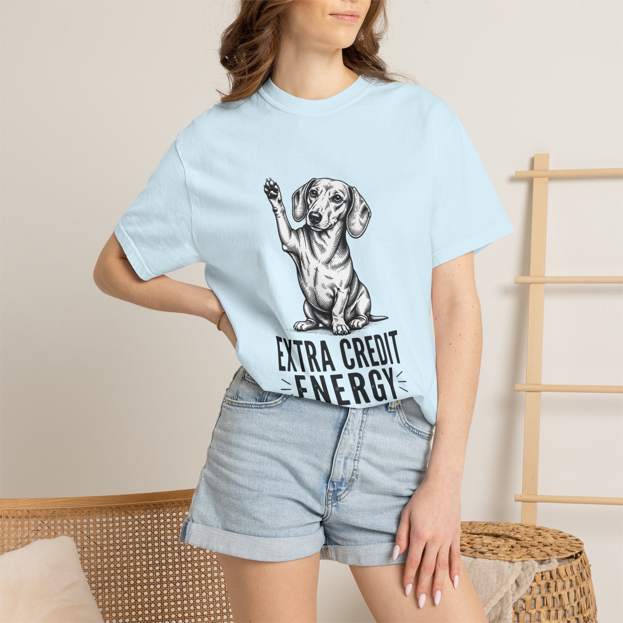 Extra Credit Energy Dachshund Shirt — The Educational Series