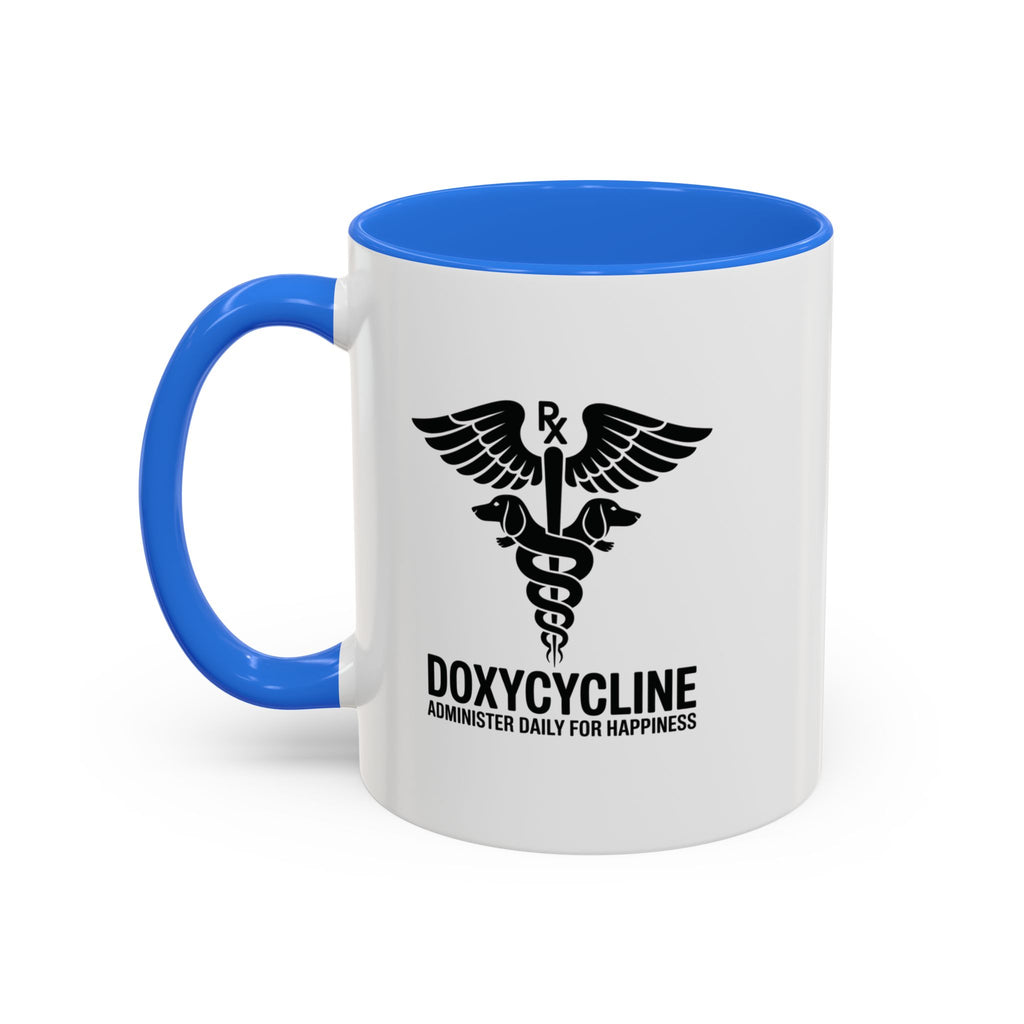 Doxycycline — Funny Dachshund Coffee Mug | Doxie League