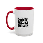 Doxie Mom Energy — Funny Dachshund Coffee Mug | Doxie League