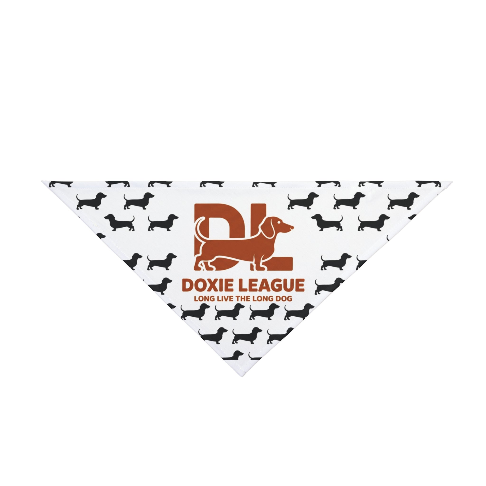 Doxie League Dog Bandana | Dachshund Print |  Long Live the Long Dog