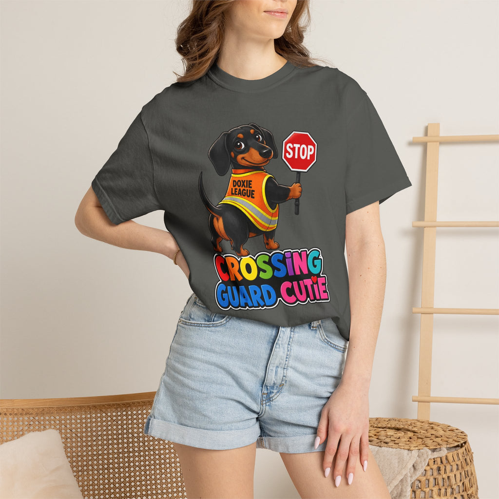 Crossing Guard Cutie Dachshund Shirt — The Educational Series