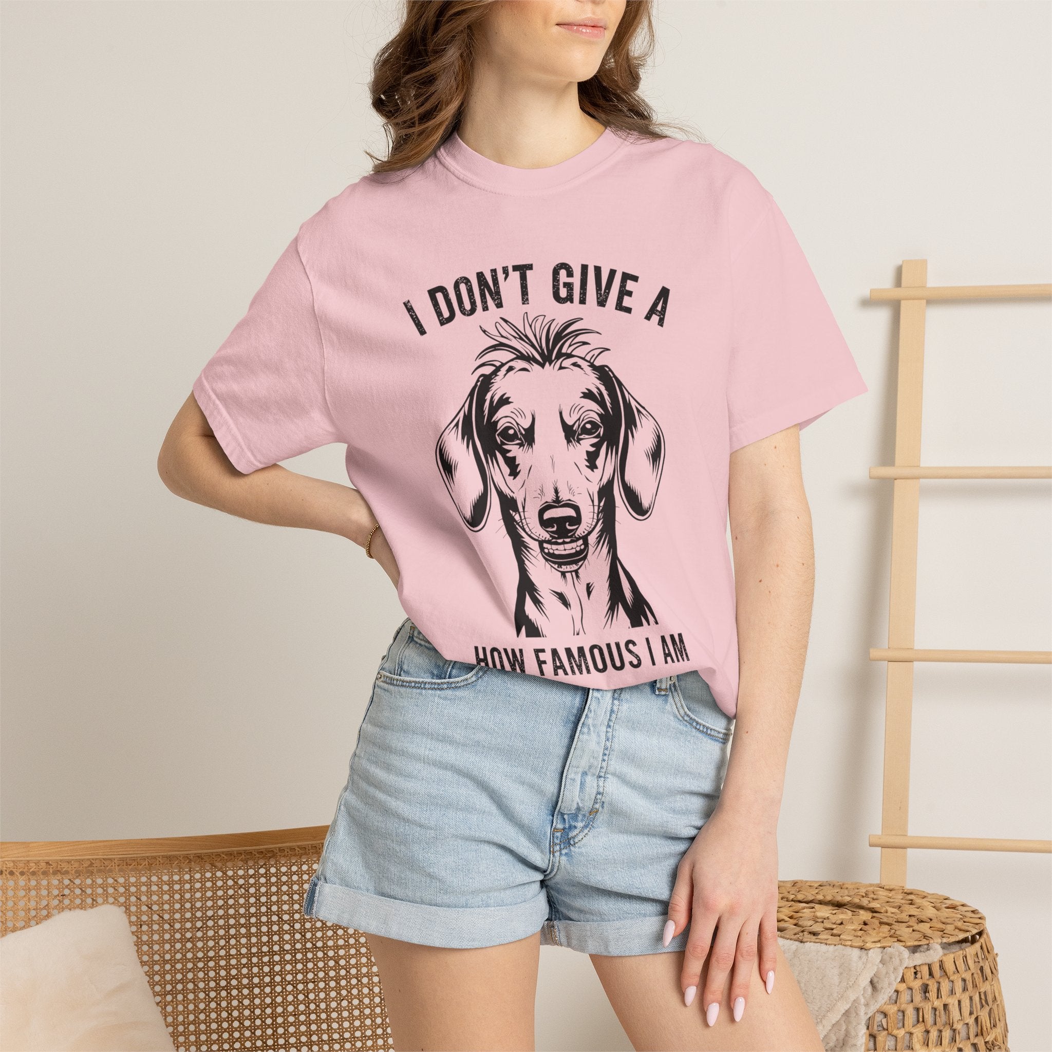 I Don't Give..How Famous - Doxie League Tee