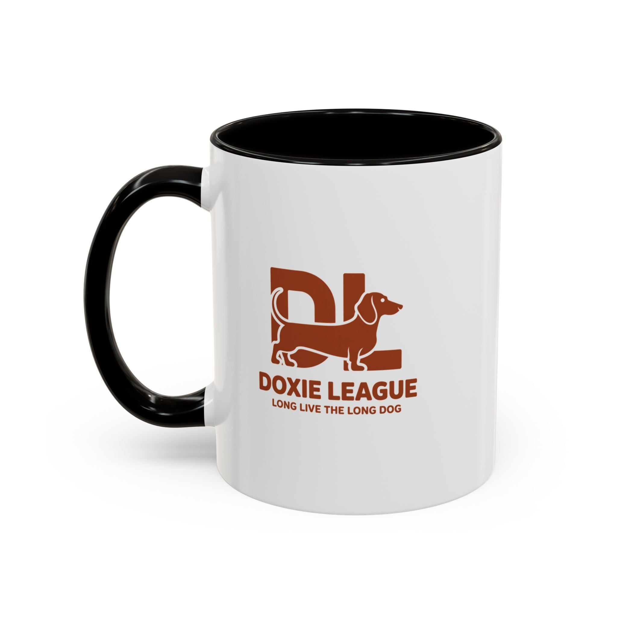 Doxie League Logo Mug — Dachshund Coffee Mug | Long Live The Long Dog