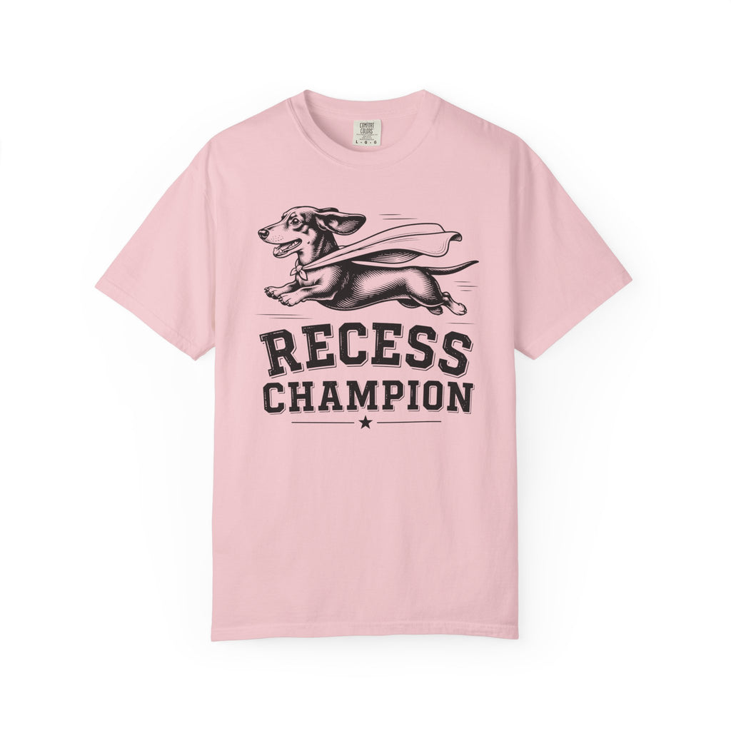 Recess Champion Dachshund Shirt — The Educational Series