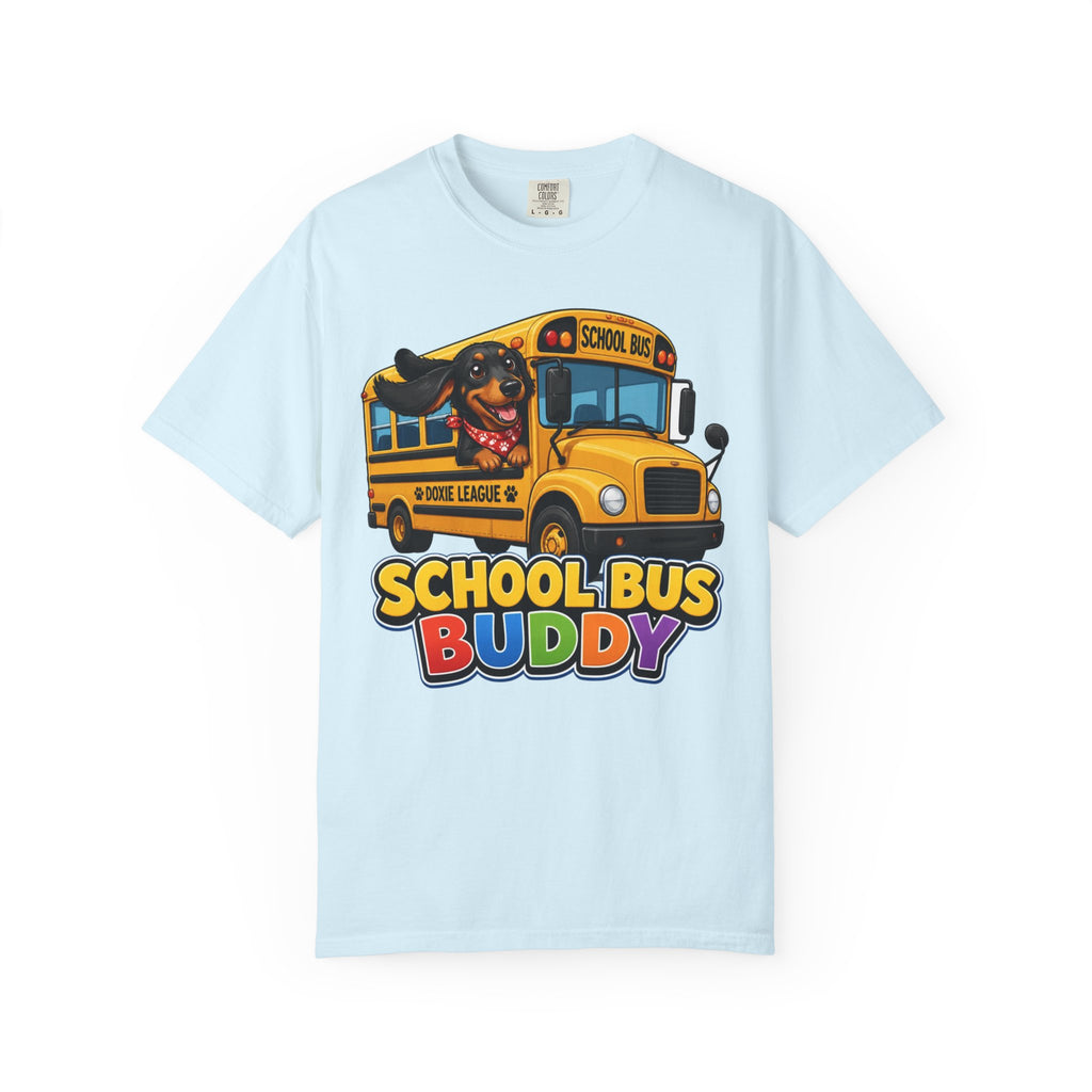 School Bus Buddy Dachshund Shirt — The Educational Series