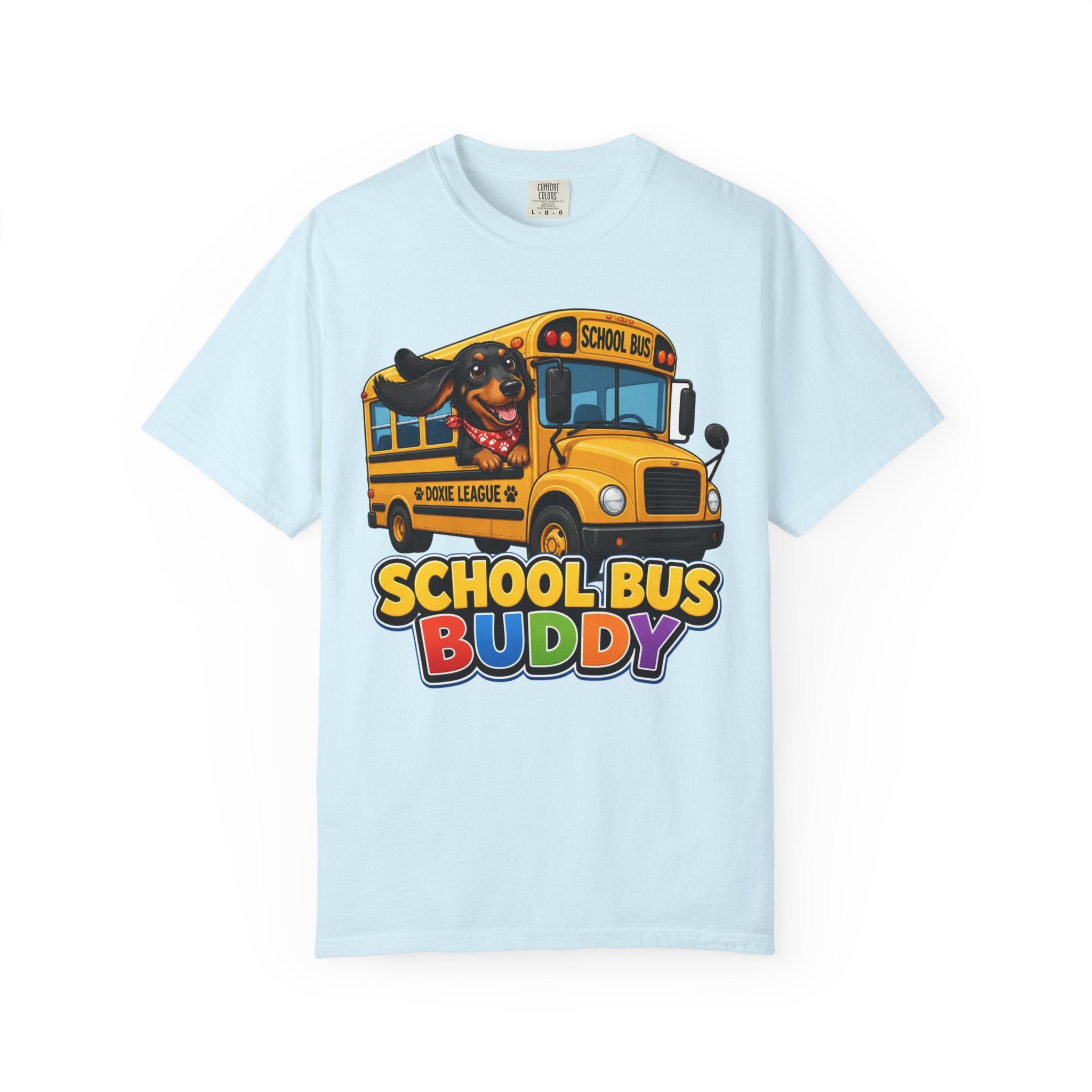 School Bus Buddy Dachshund Shirt — The Educational Series