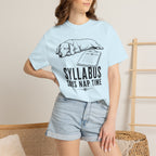 Syllabus Says Nap Time Dachshund Shirt — The Educational Series