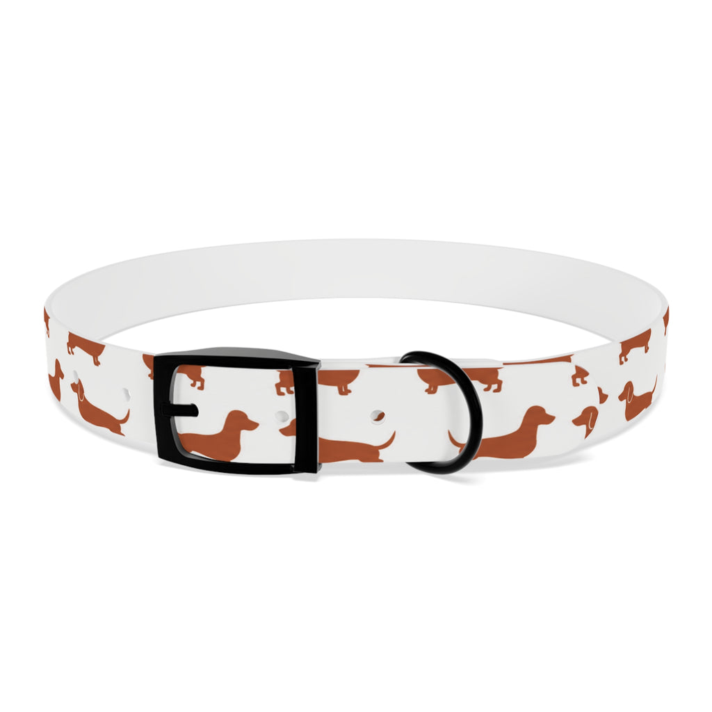 DL Brand Dog Collar — Dachshund Pattern | Doxie League