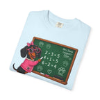 Chalkboard Champion Dachshund Shirt — The Educational Series