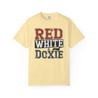 Red White & Doxie - Doxie League Tee