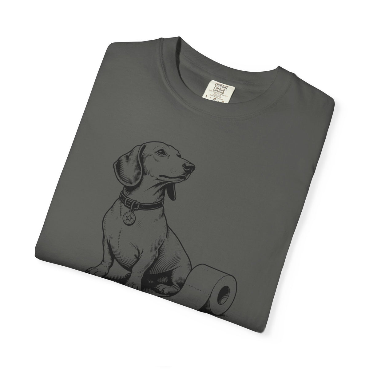Honor Roll Toilet Paper Division Dachshund Shirt — The Educational Series