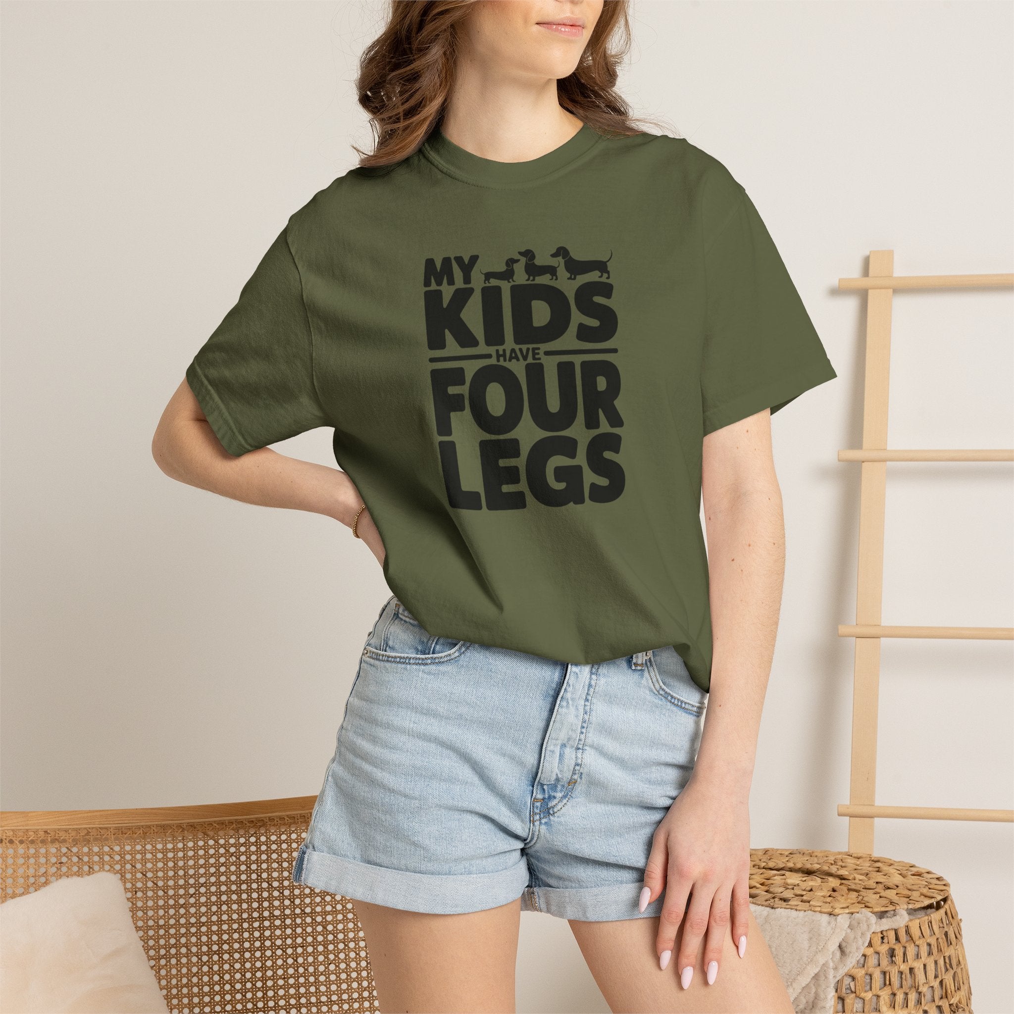 Four Legs - Doxie League Tee