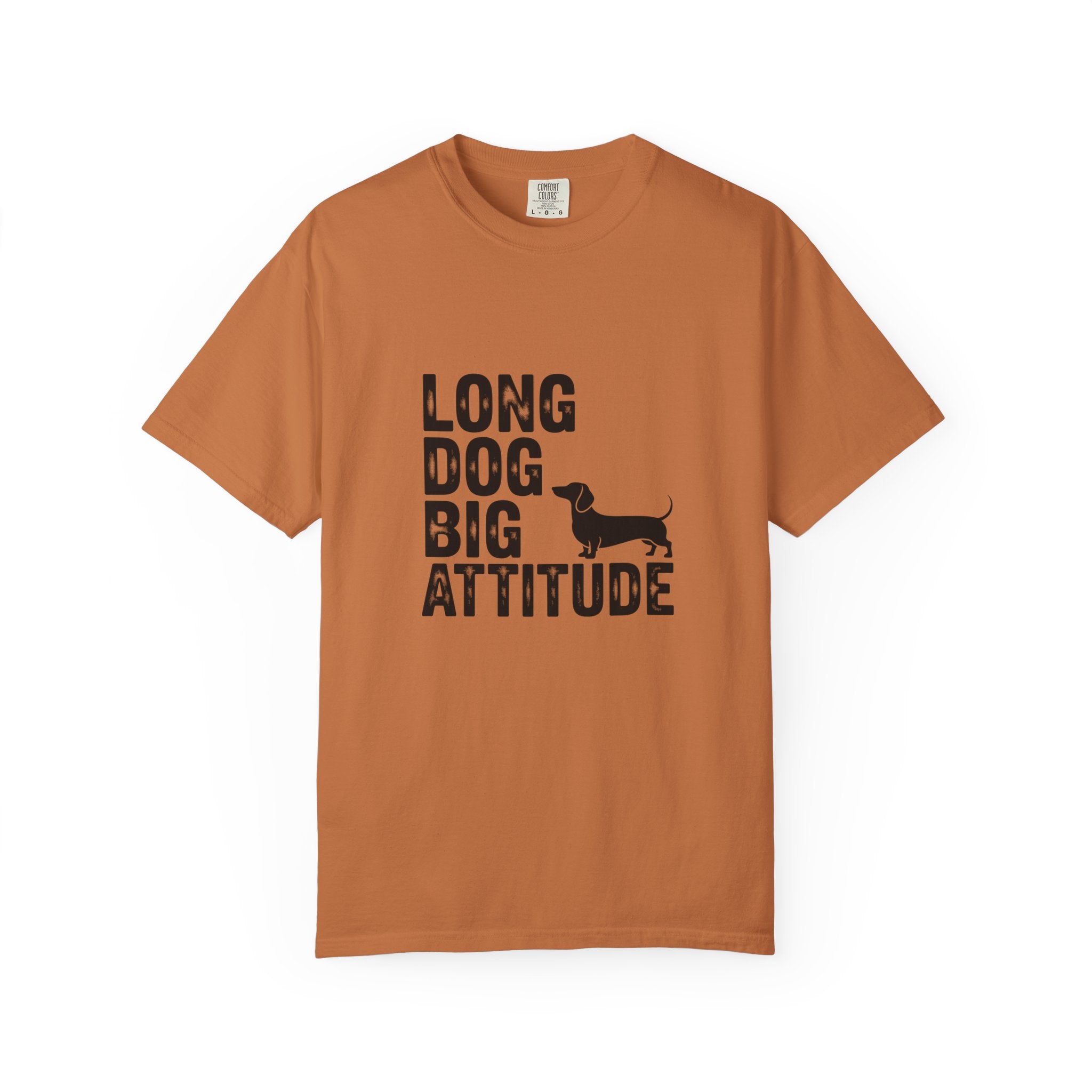 Long Dog Big Attitude - Doxie League Tee