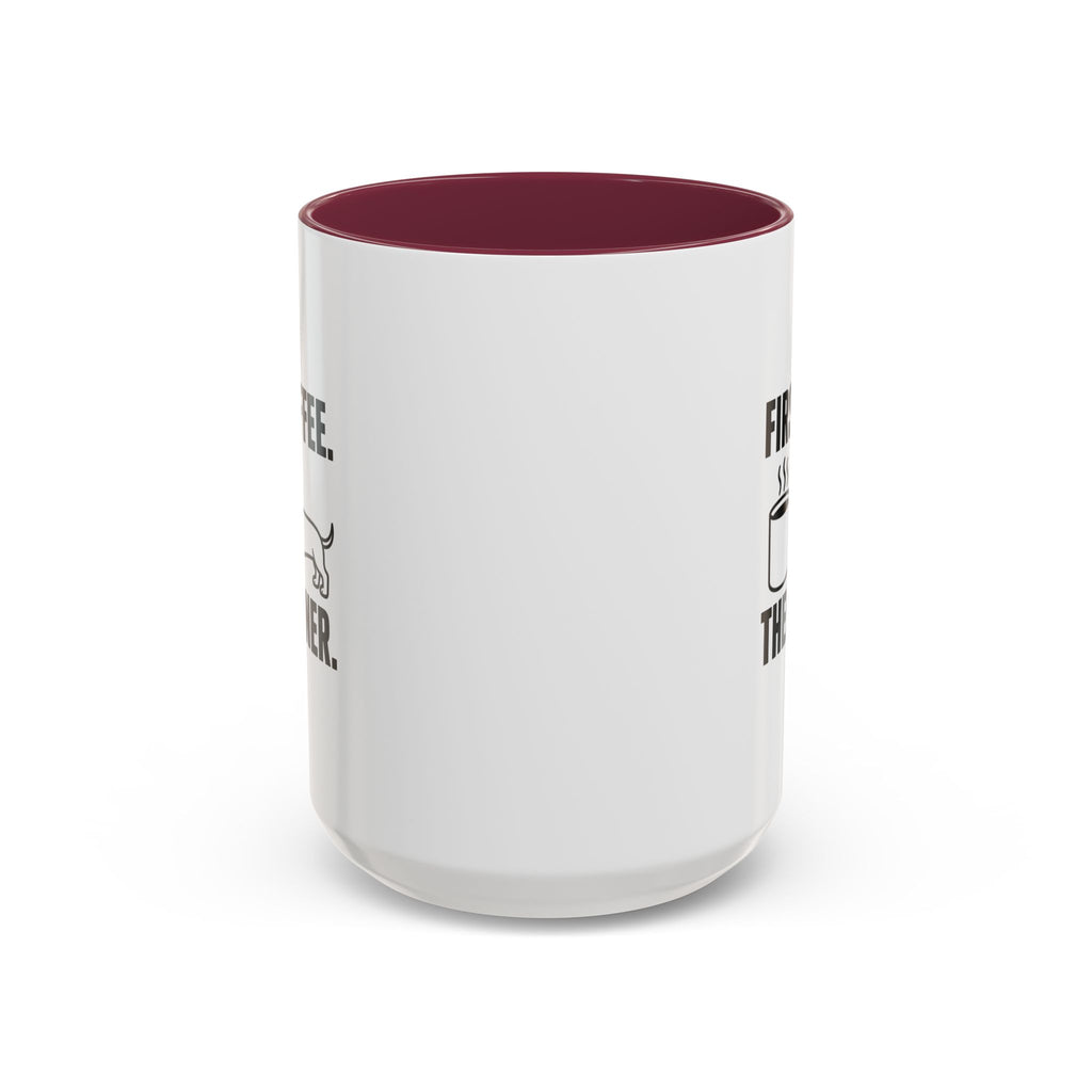 First Coffee Then Wiener — Funny Dachshund Coffee Mug | Doxie League