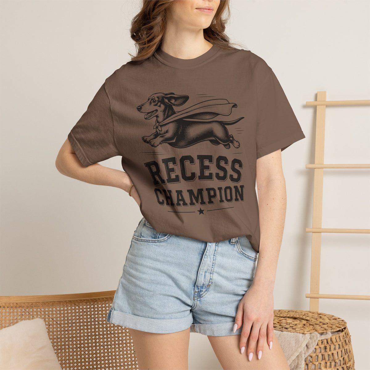Recess Champion Dachshund Shirt — The Educational Series