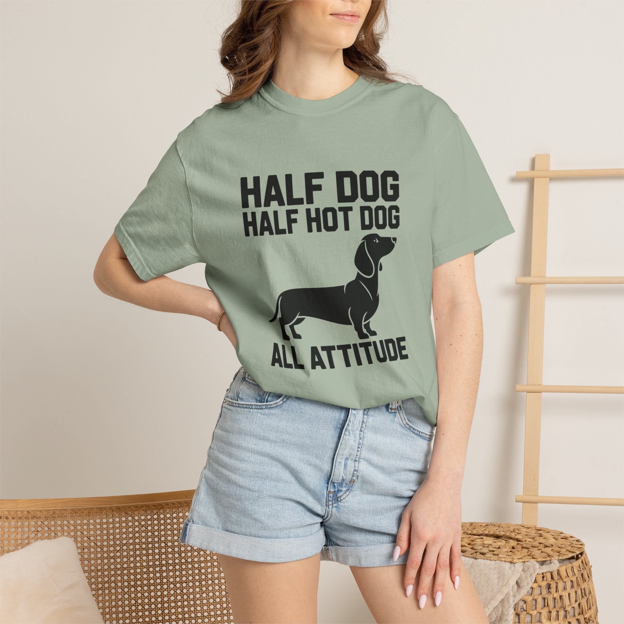 Half Dog - Doxie League Tee