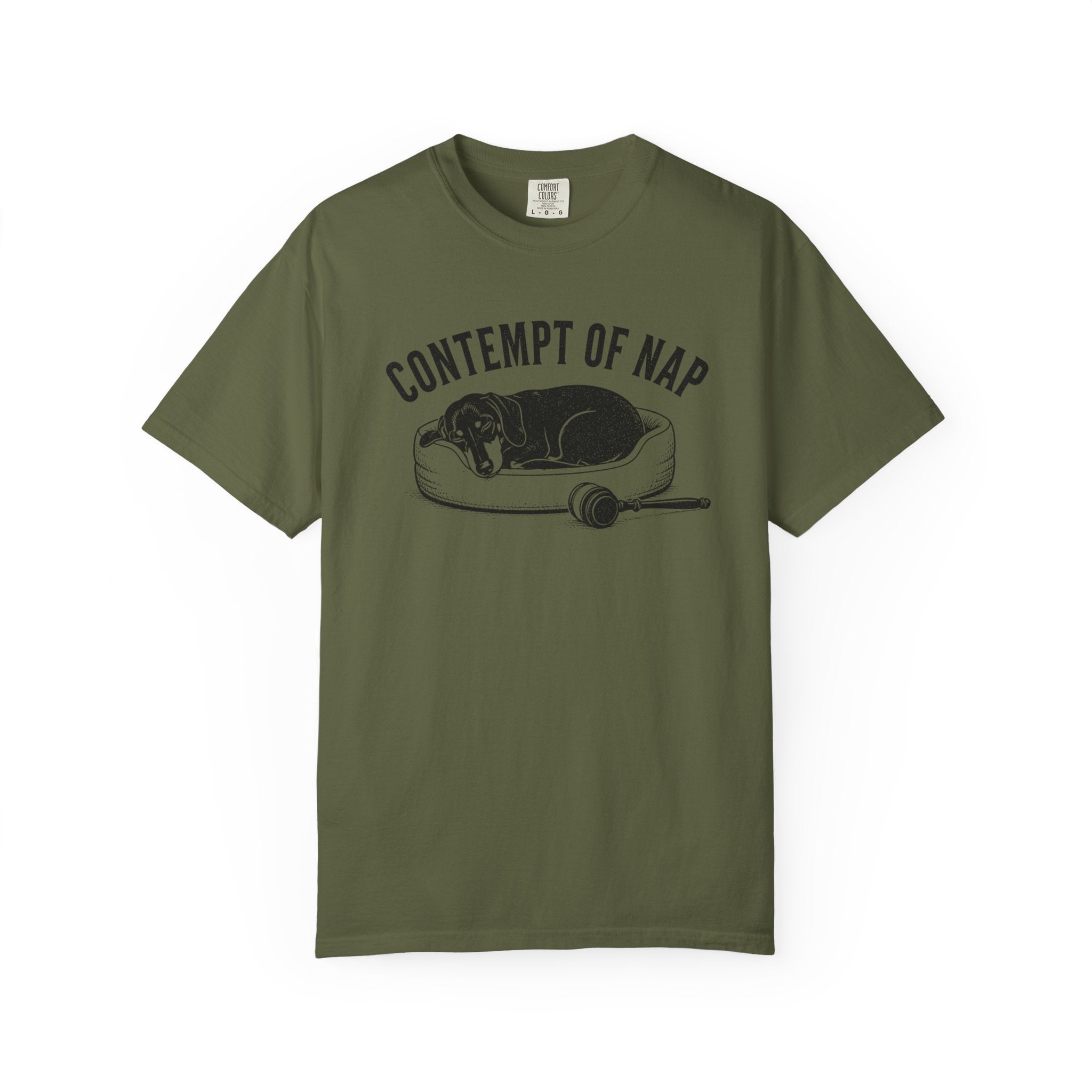 Contempt Of Nap Dachshund Shirt — The Legal Series