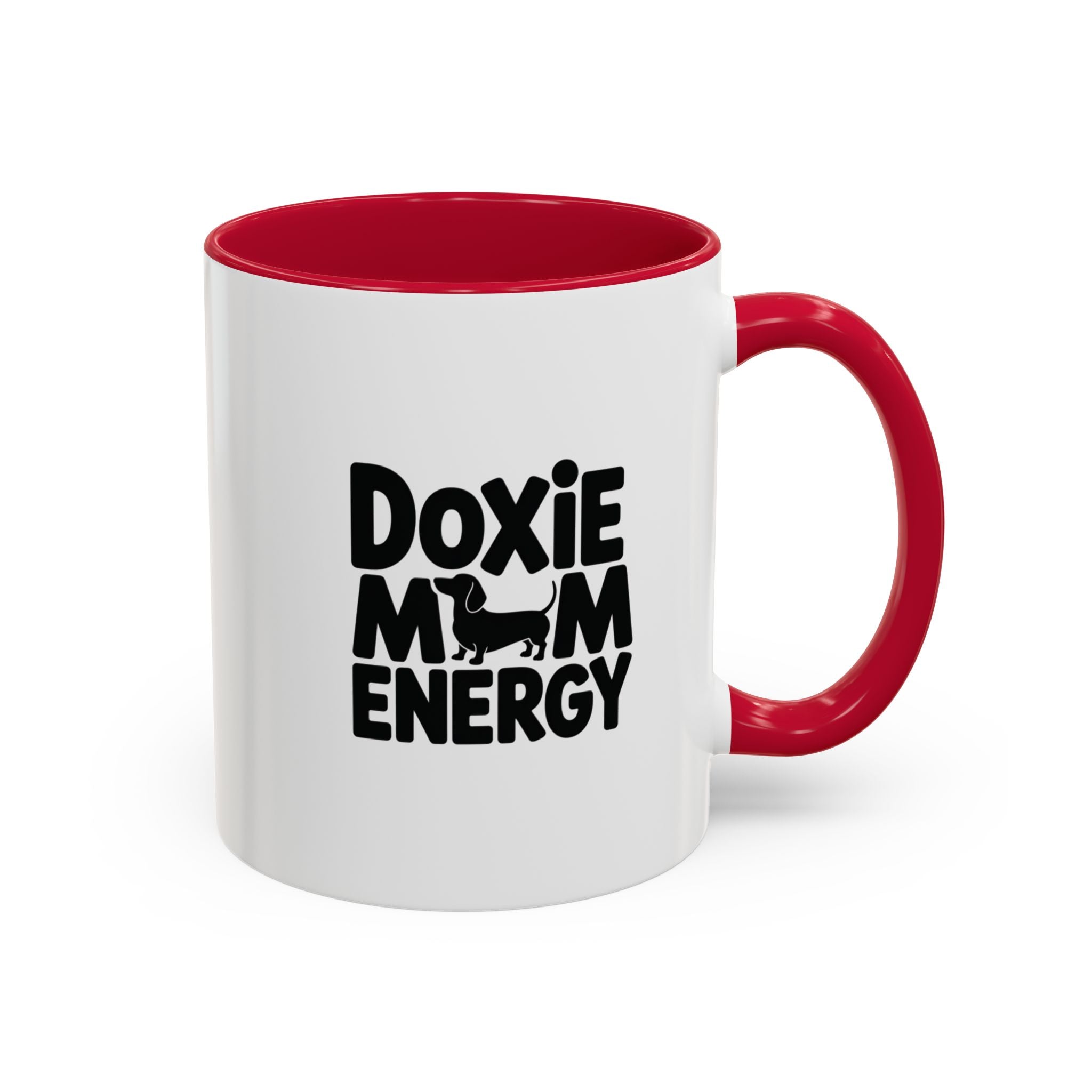 Doxie Mom Energy — Funny Dachshund Coffee Mug | Doxie League